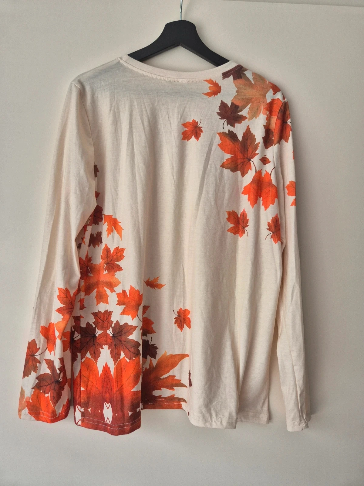 Top met bladerenprint – maat XL 🍁 – photo 2